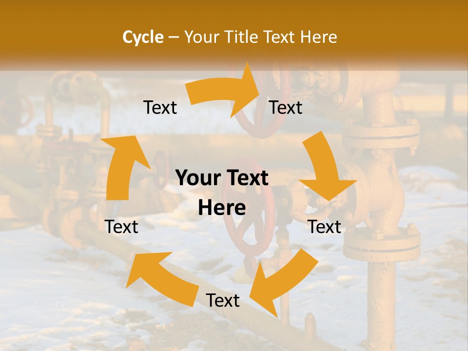 A Yellow Fire Hydrant With A Red Valve PowerPoint Template