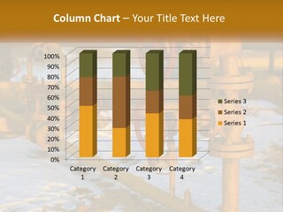 A Yellow Fire Hydrant With A Red Valve PowerPoint Template