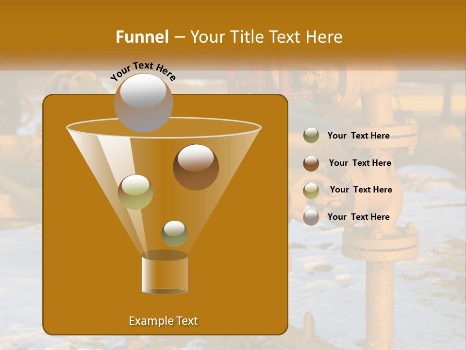 A Yellow Fire Hydrant With A Red Valve PowerPoint Template