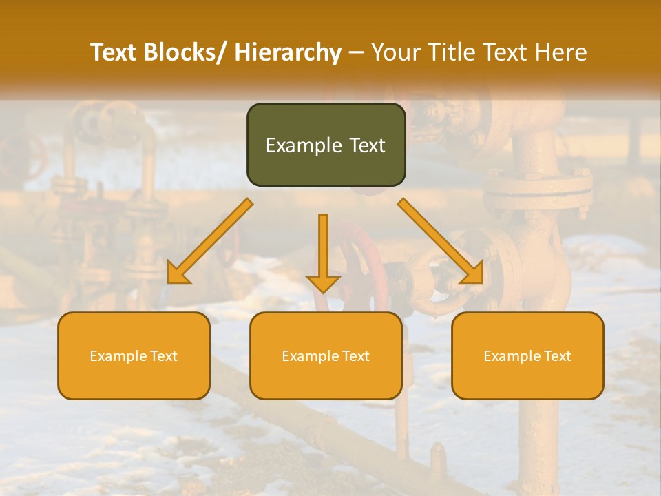 A Yellow Fire Hydrant With A Red Valve PowerPoint Template