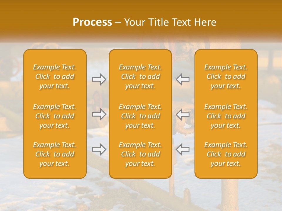 A Yellow Fire Hydrant With A Red Valve PowerPoint Template