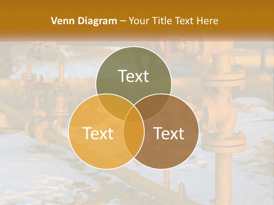 A Yellow Fire Hydrant With A Red Valve PowerPoint Template