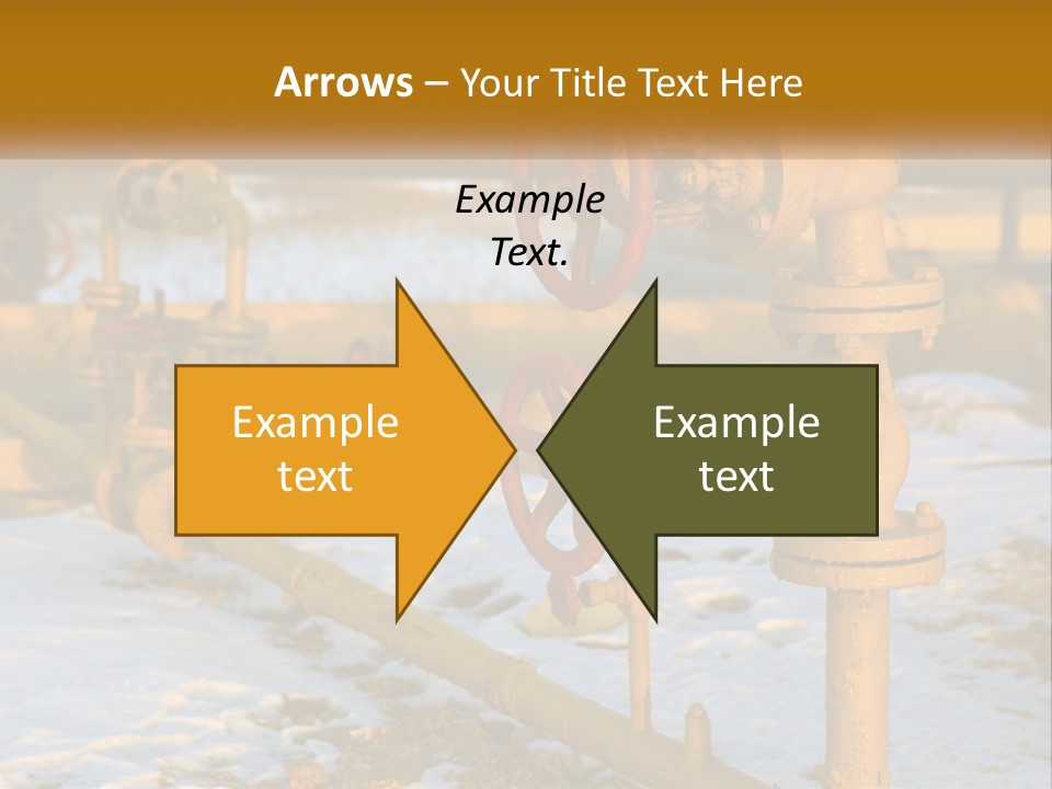 A Yellow Fire Hydrant With A Red Valve PowerPoint Template
