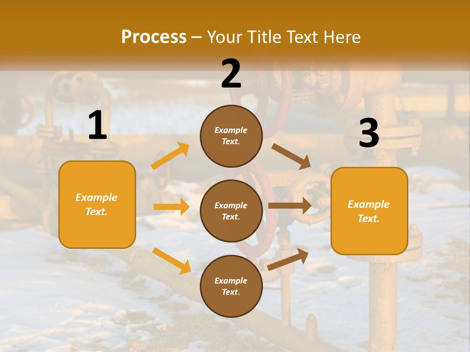 A Yellow Fire Hydrant With A Red Valve PowerPoint Template