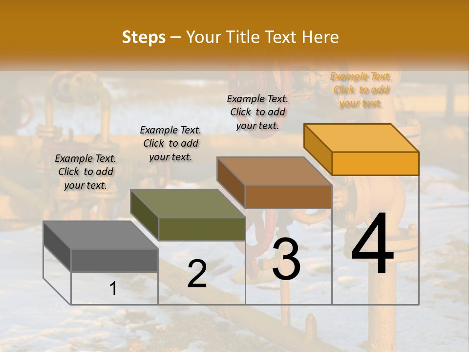 A Yellow Fire Hydrant With A Red Valve PowerPoint Template