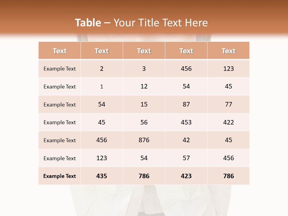 A Woman With Her Hands On Her Face PowerPoint Template