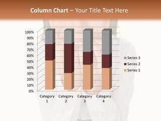 A Woman With Her Hands On Her Face PowerPoint Template