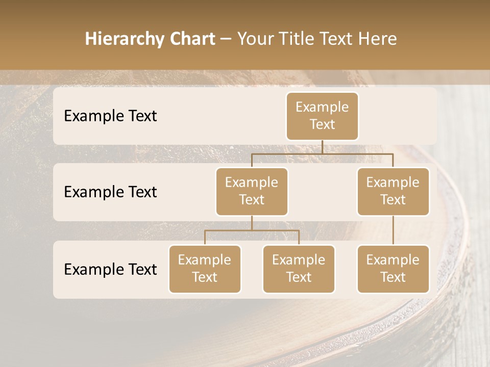 A Loaf Of Bread Sitting On Top Of A Wooden Plate PowerPoint Template