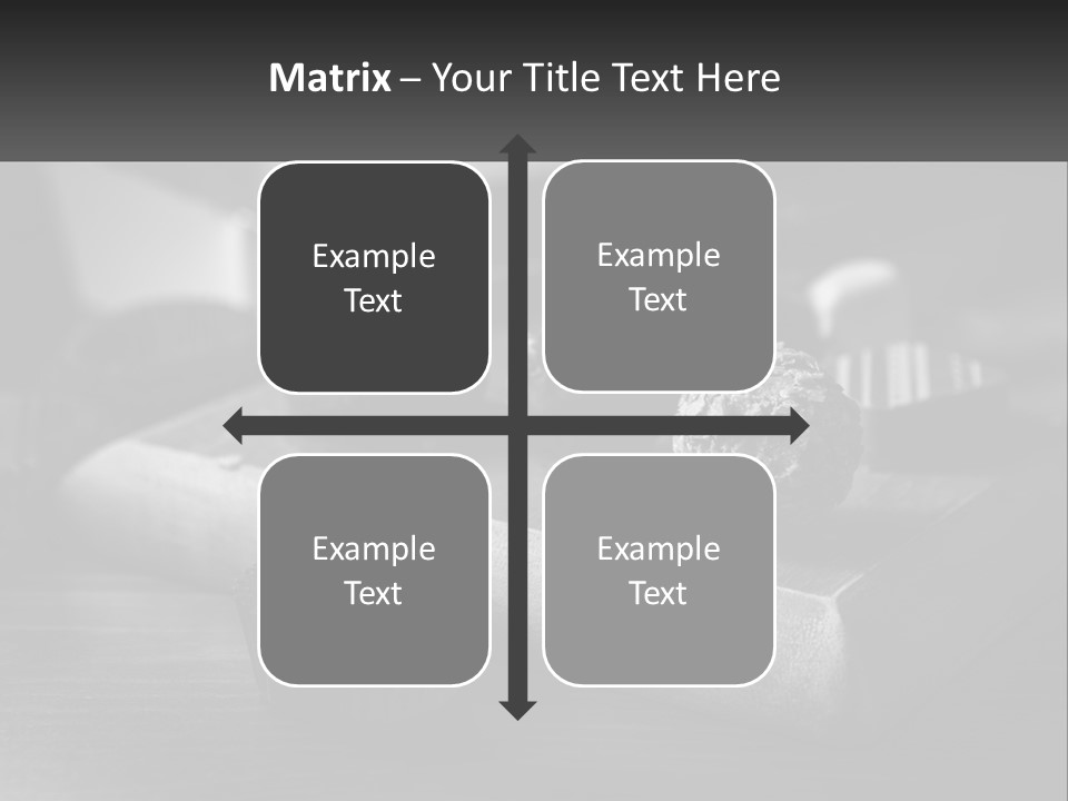 A Wooden Cutting Board Topped With Cupcakes And Muffins PowerPoint Template