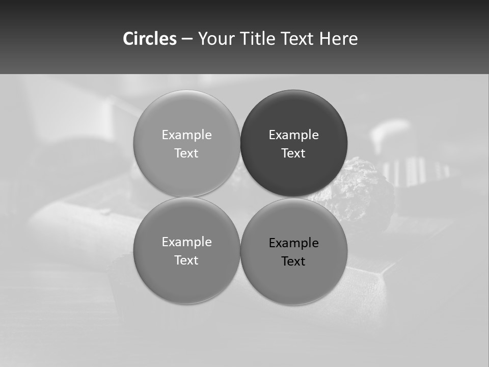 A Wooden Cutting Board Topped With Cupcakes And Muffins PowerPoint Template