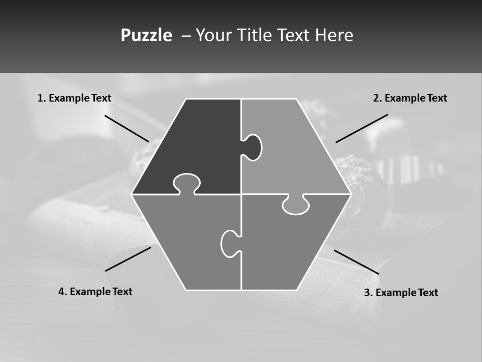 A Wooden Cutting Board Topped With Cupcakes And Muffins PowerPoint Template