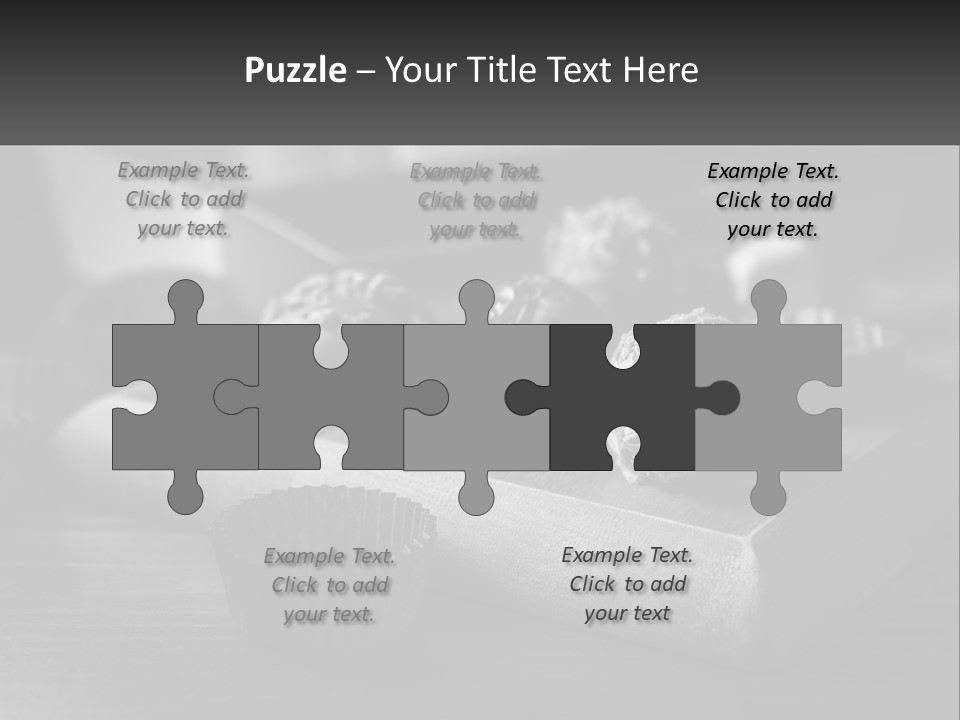 A Wooden Cutting Board Topped With Cupcakes And Muffins PowerPoint Template