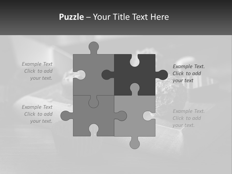 A Wooden Cutting Board Topped With Cupcakes And Muffins PowerPoint Template