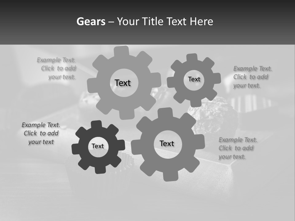 A Wooden Cutting Board Topped With Cupcakes And Muffins PowerPoint Template