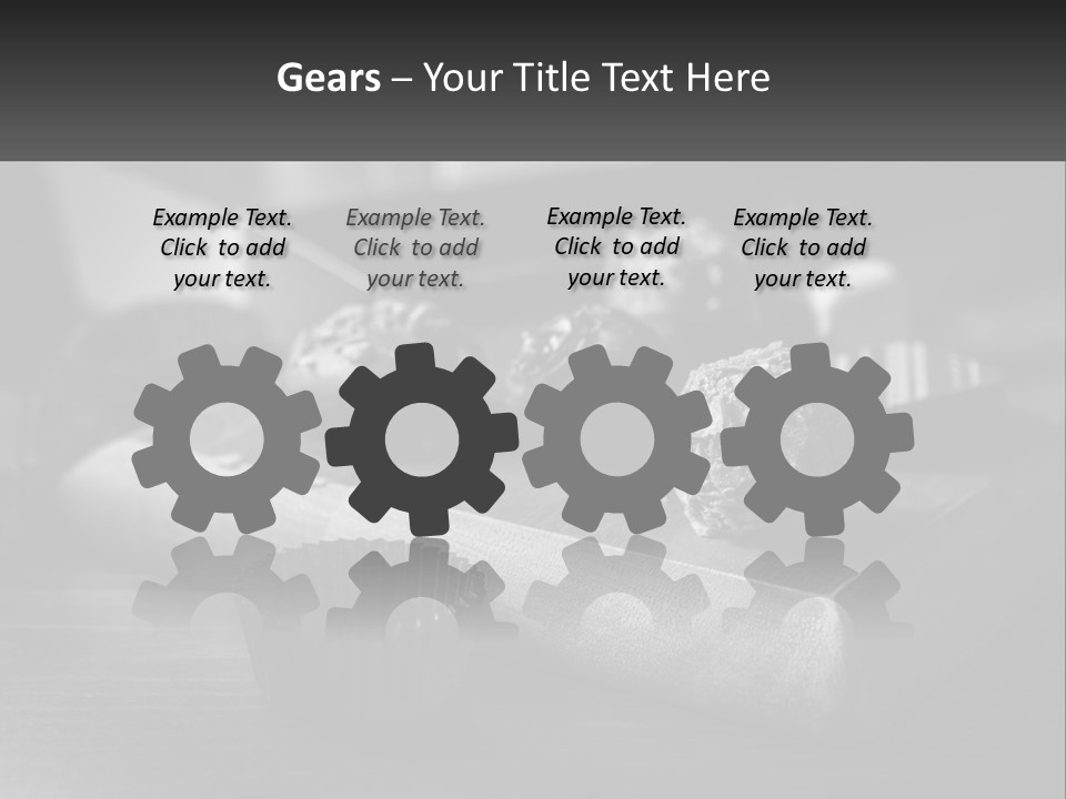 A Wooden Cutting Board Topped With Cupcakes And Muffins PowerPoint Template