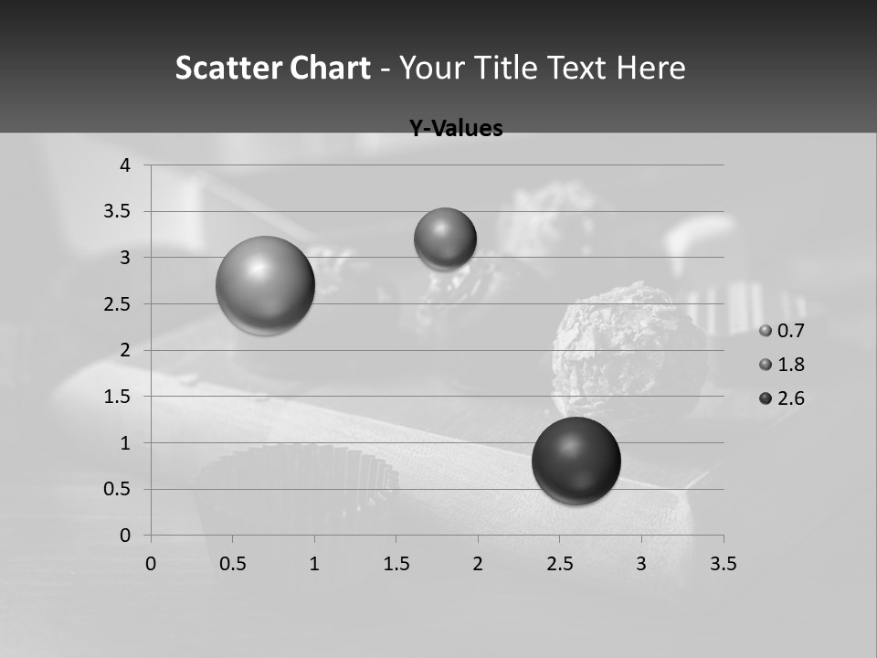 A Wooden Cutting Board Topped With Cupcakes And Muffins PowerPoint Template