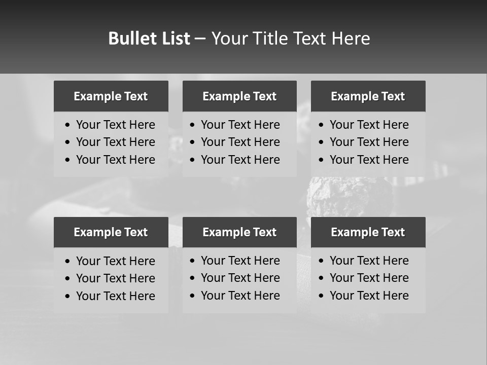 A Wooden Cutting Board Topped With Cupcakes And Muffins PowerPoint Template