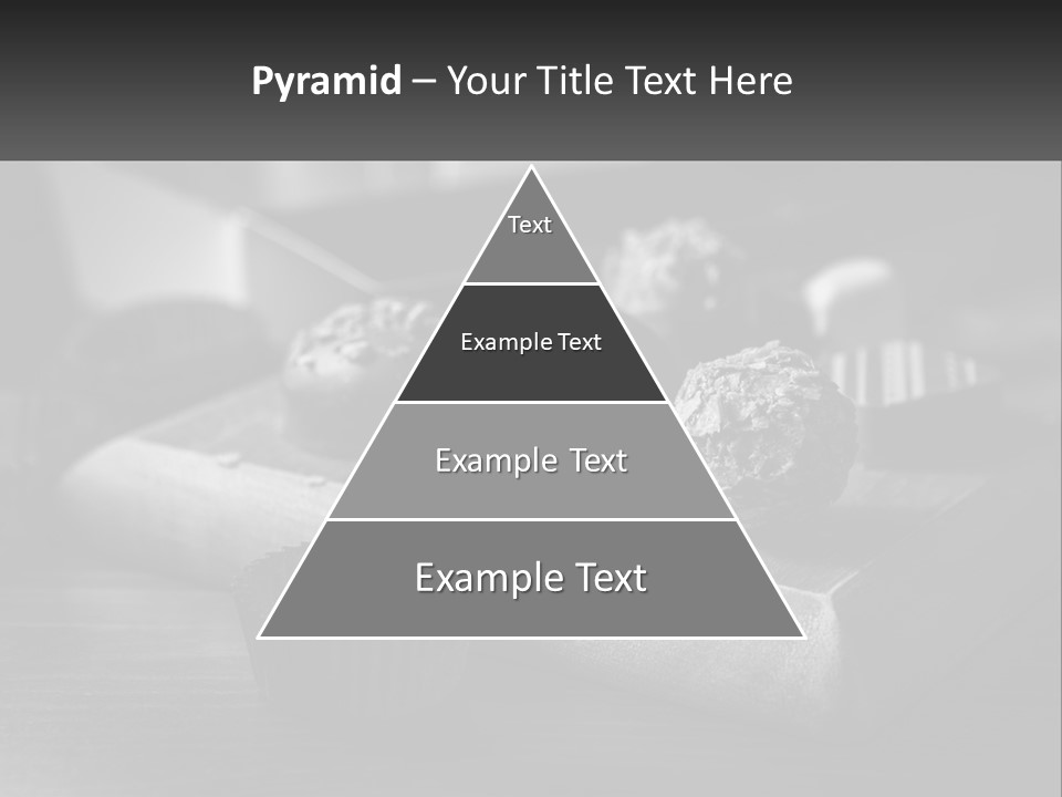 A Wooden Cutting Board Topped With Cupcakes And Muffins PowerPoint Template