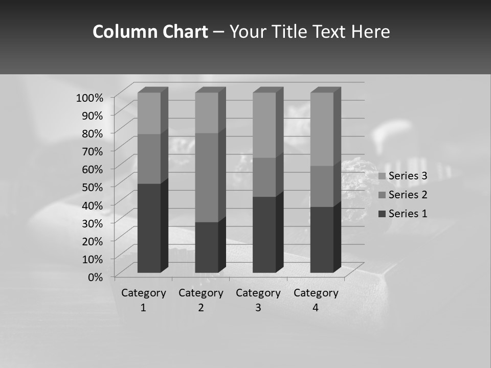 A Wooden Cutting Board Topped With Cupcakes And Muffins PowerPoint Template