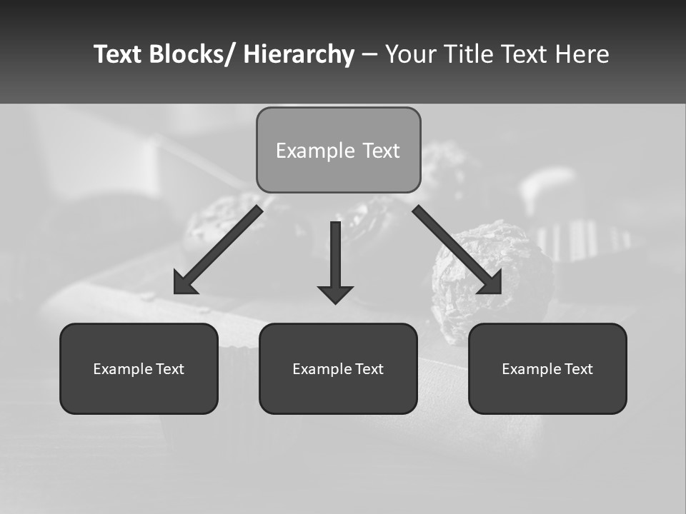 A Wooden Cutting Board Topped With Cupcakes And Muffins PowerPoint Template