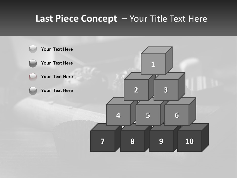 A Wooden Cutting Board Topped With Cupcakes And Muffins PowerPoint Template