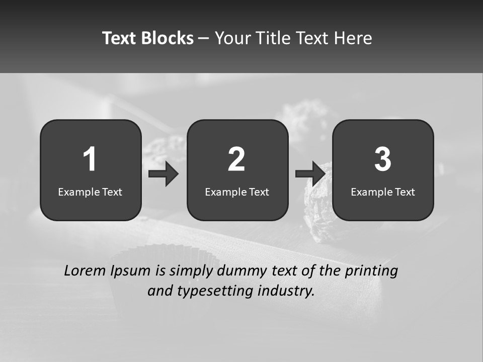 A Wooden Cutting Board Topped With Cupcakes And Muffins PowerPoint Template