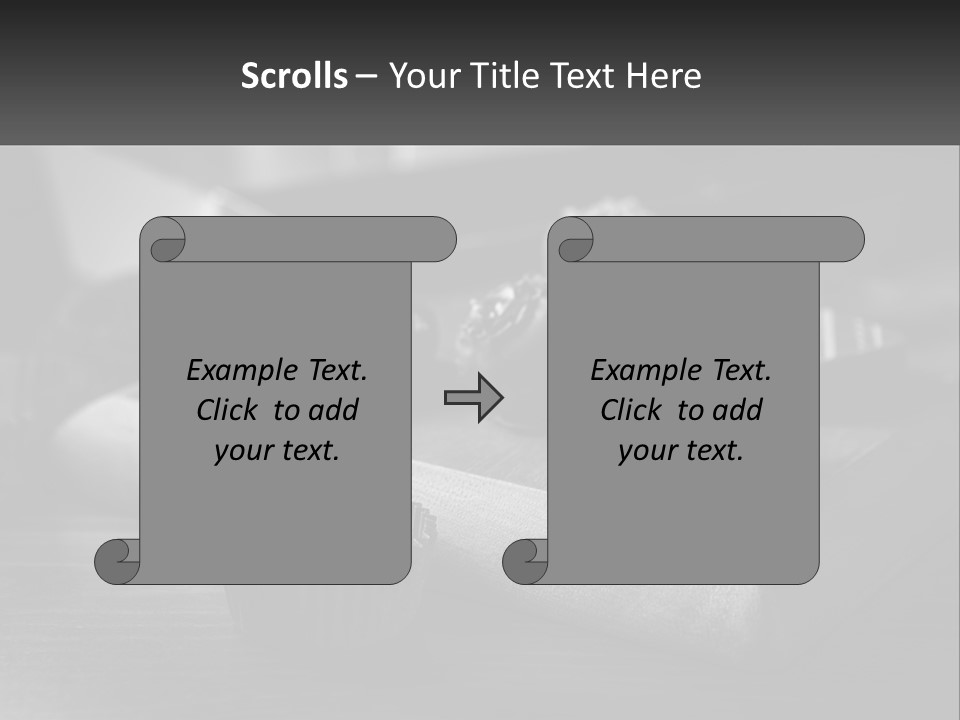 A Wooden Cutting Board Topped With Cupcakes And Muffins PowerPoint Template