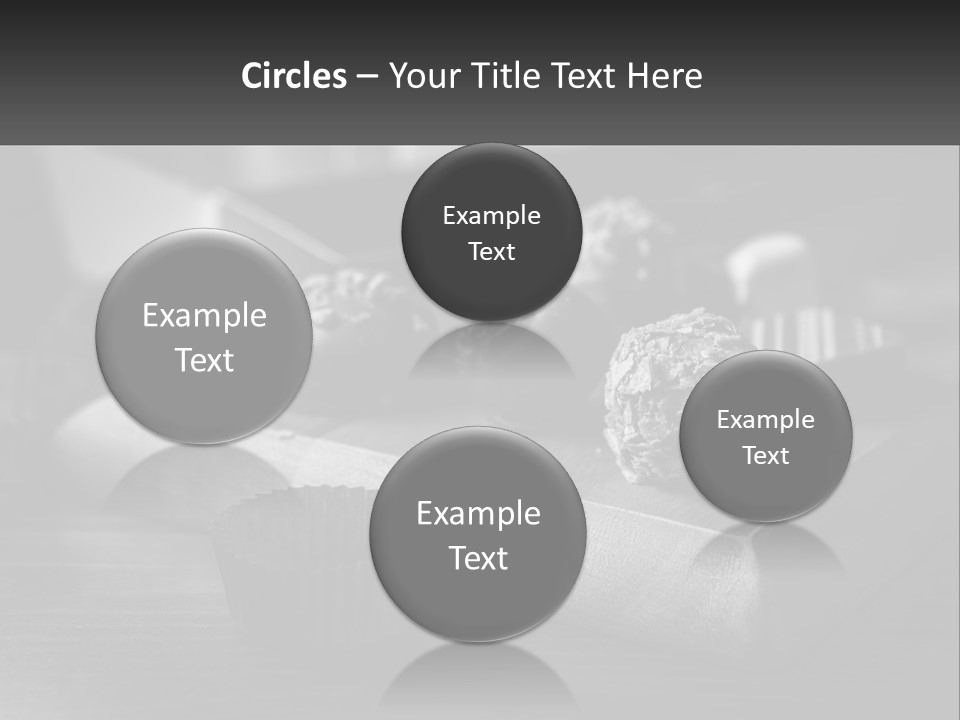 A Wooden Cutting Board Topped With Cupcakes And Muffins PowerPoint Template