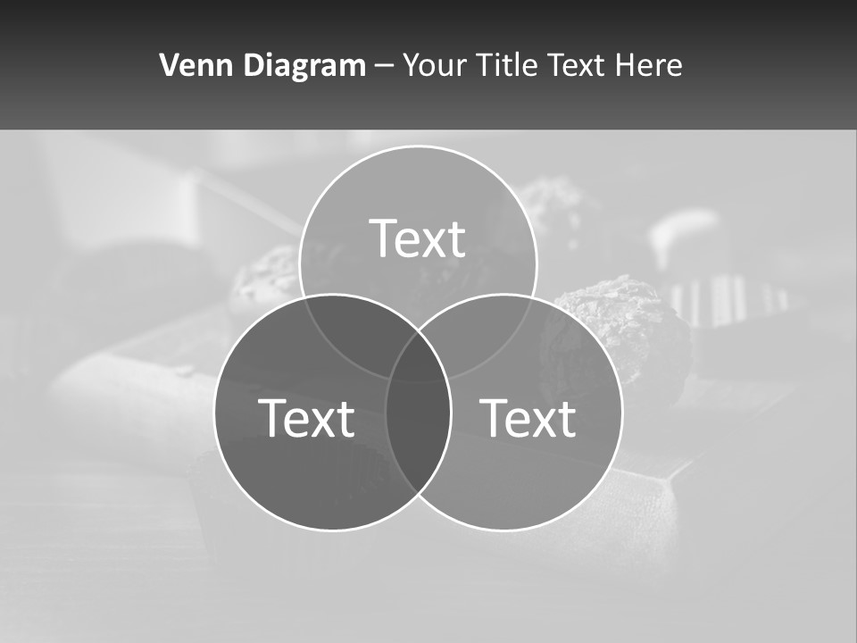 A Wooden Cutting Board Topped With Cupcakes And Muffins PowerPoint Template