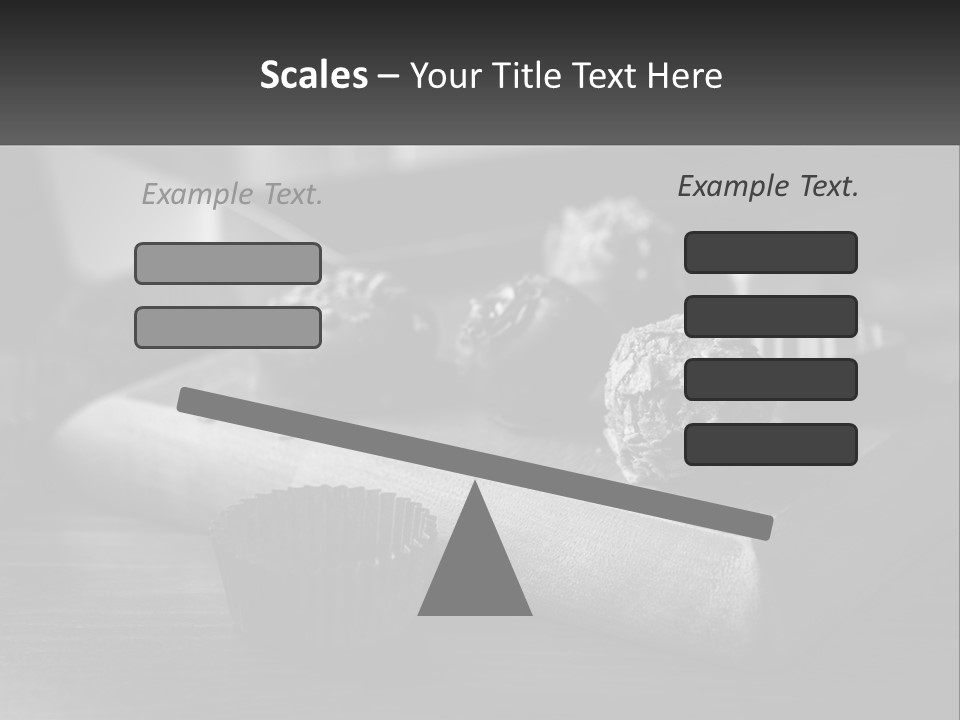 A Wooden Cutting Board Topped With Cupcakes And Muffins PowerPoint Template