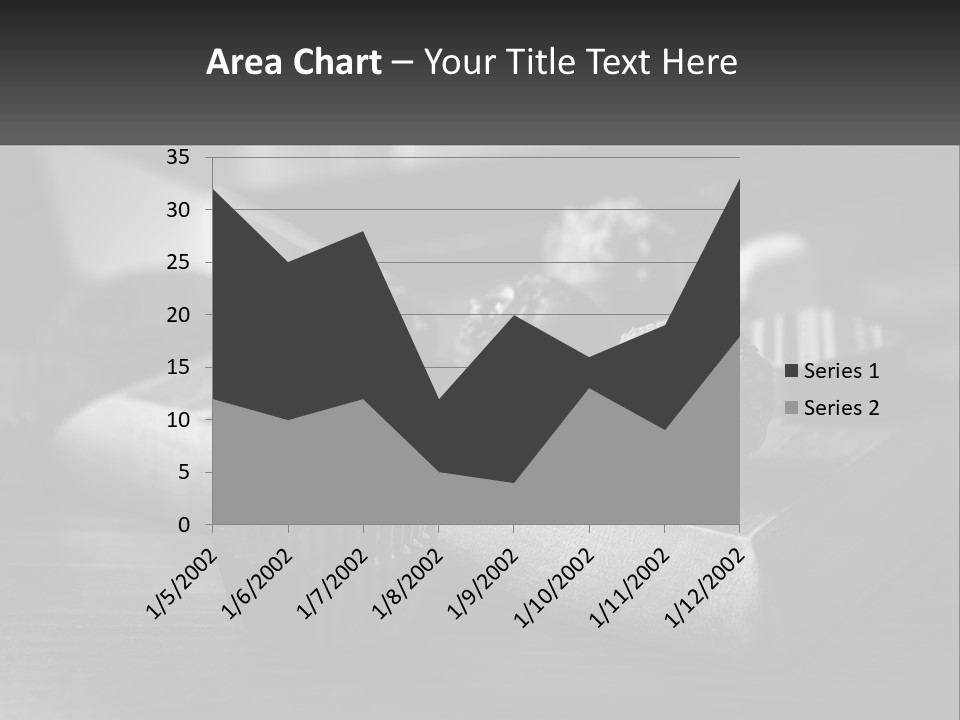 A Wooden Cutting Board Topped With Cupcakes And Muffins PowerPoint Template