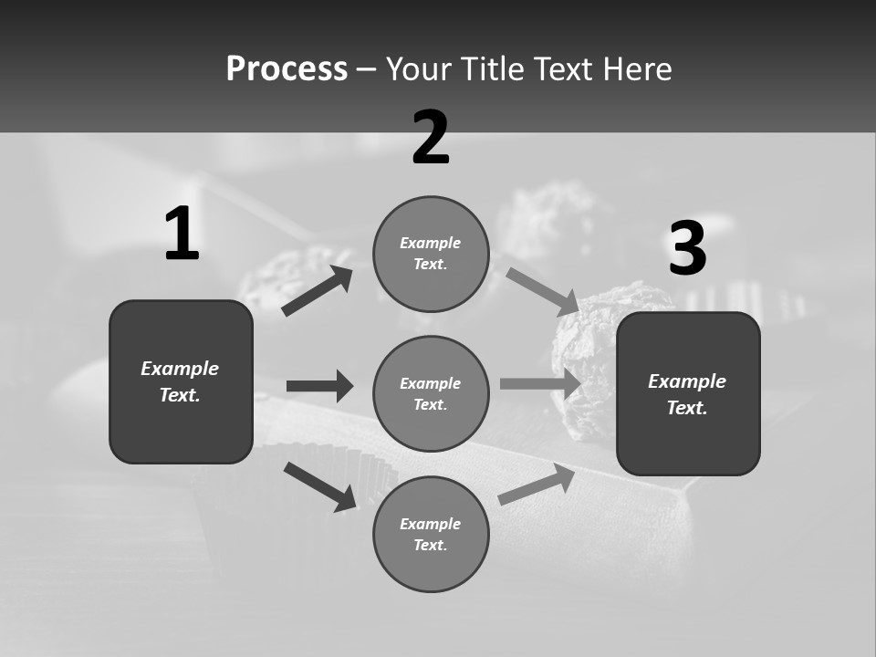 A Wooden Cutting Board Topped With Cupcakes And Muffins PowerPoint Template