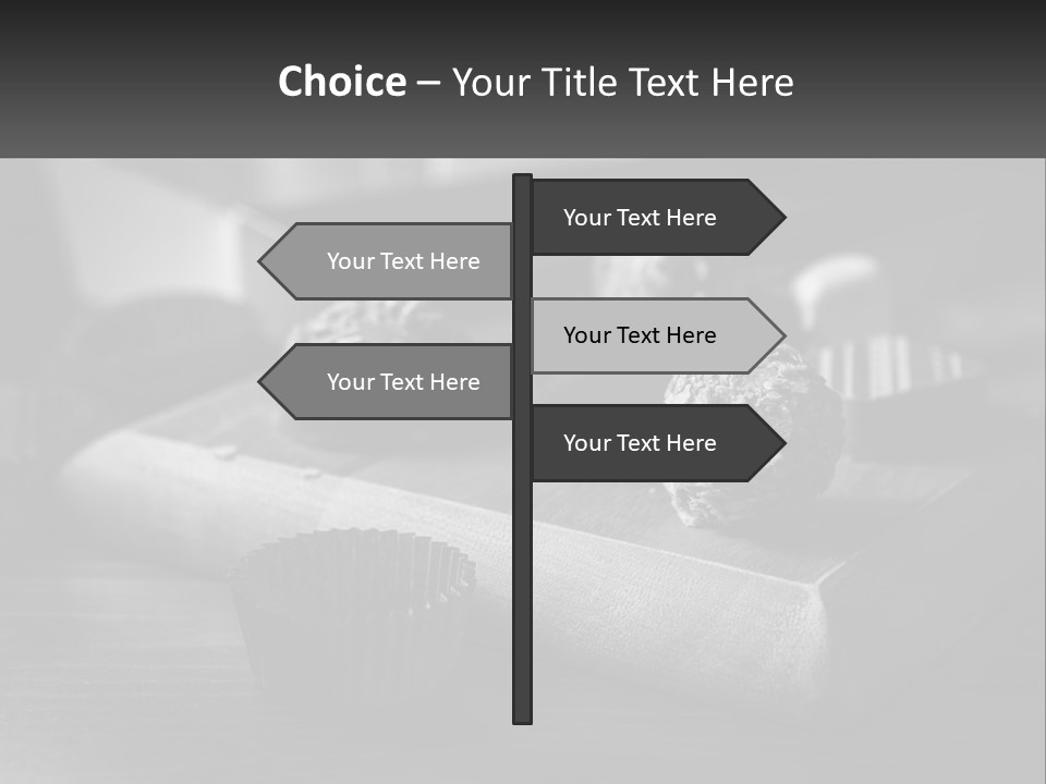 A Wooden Cutting Board Topped With Cupcakes And Muffins PowerPoint Template
