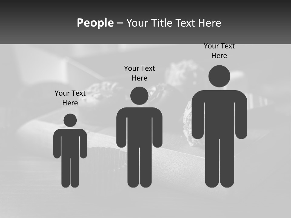 A Wooden Cutting Board Topped With Cupcakes And Muffins PowerPoint Template