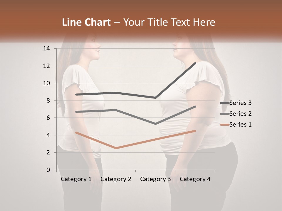 A Woman Standing In Front Of A Wall With Her Hands On Her Hips PowerPoint Template