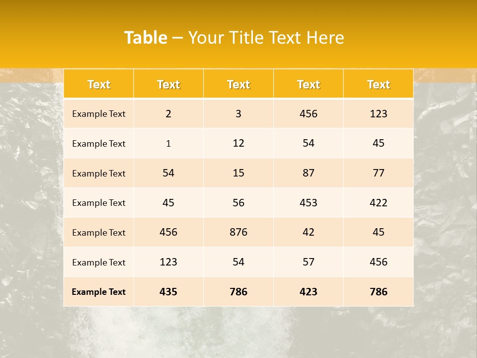 A Man Is Kayaking Down A Waterfall In The Water PowerPoint Template