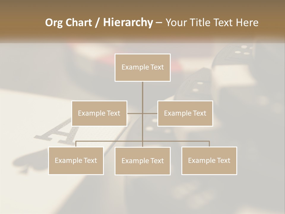 A Number Of Playing Cards On A Table PowerPoint Template