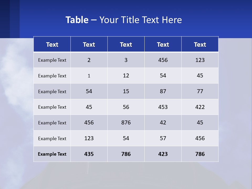 A Statue Of Lady Justice On Top Of A Building PowerPoint Template