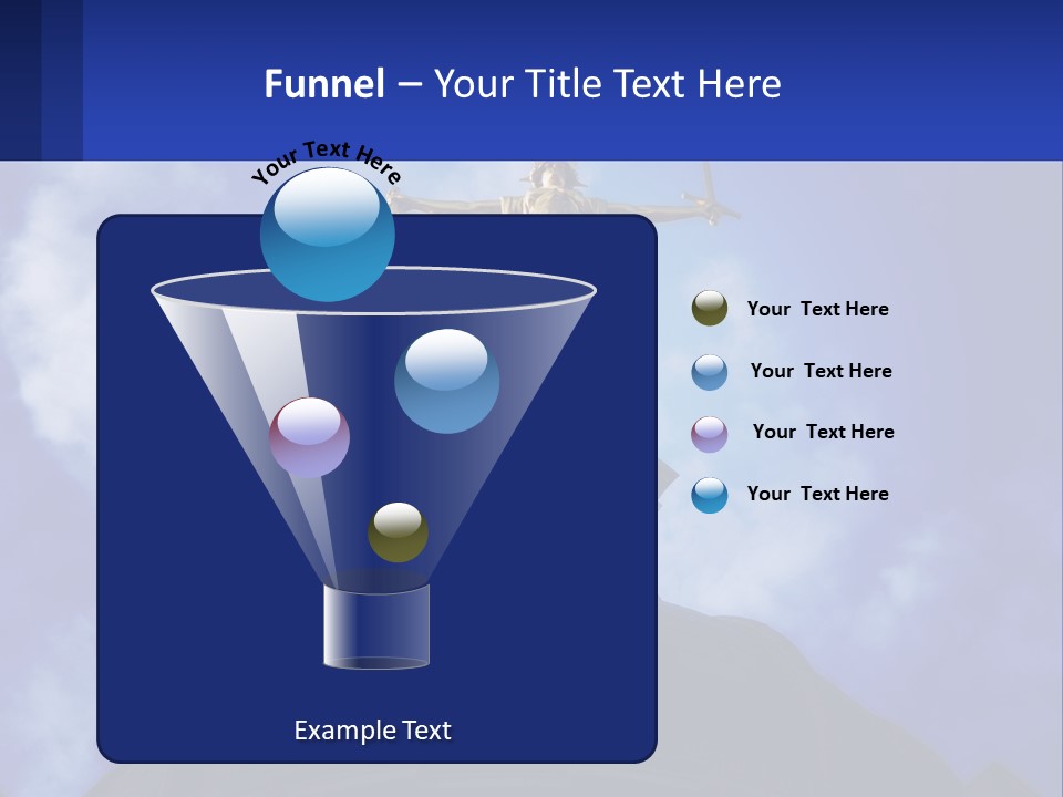 A Statue Of Lady Justice On Top Of A Building PowerPoint Template