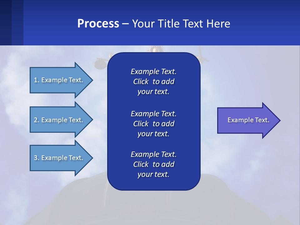 A Statue Of Lady Justice On Top Of A Building PowerPoint Template