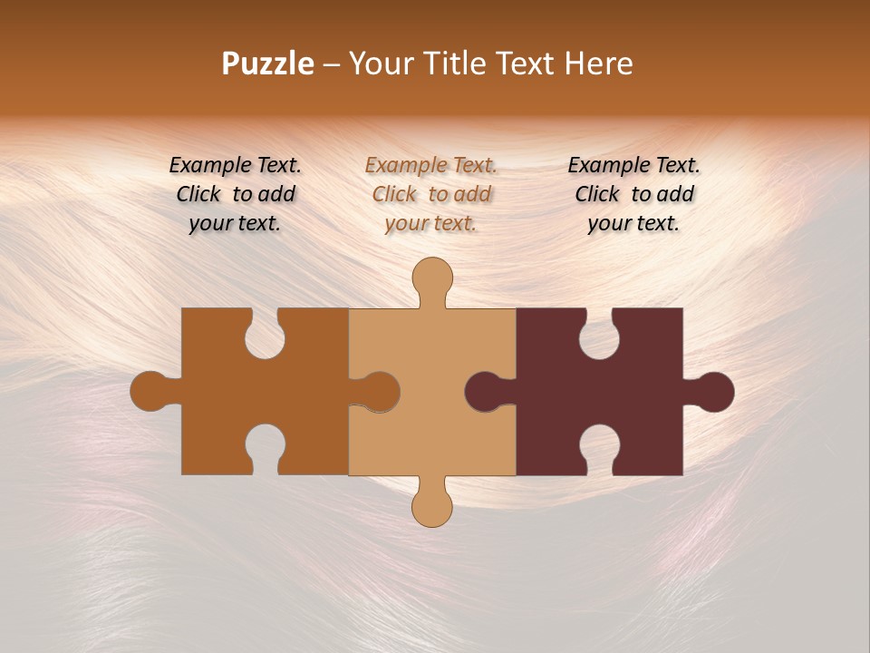 A Group Of Different Colored Hair On A Black Background PowerPoint Template