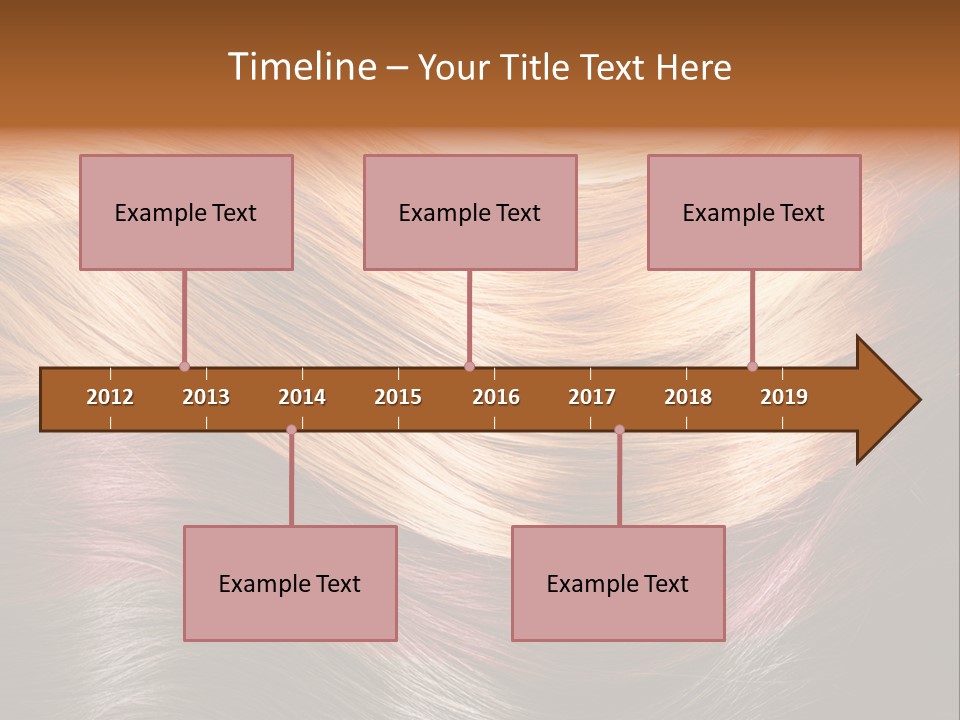 A Group Of Different Colored Hair On A Black Background PowerPoint Template