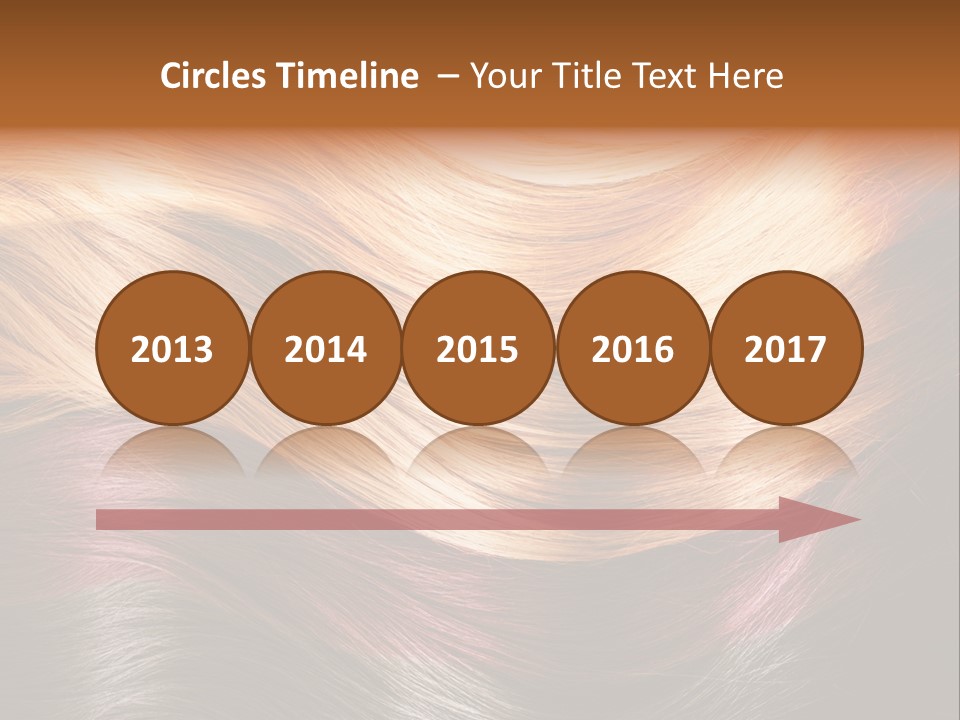 A Group Of Different Colored Hair On A Black Background PowerPoint Template