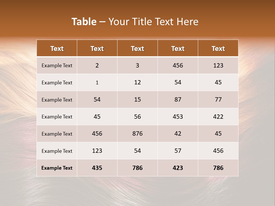 A Group Of Different Colored Hair On A Black Background PowerPoint Template