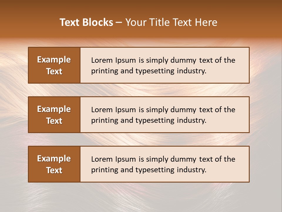 A Group Of Different Colored Hair On A Black Background PowerPoint Template