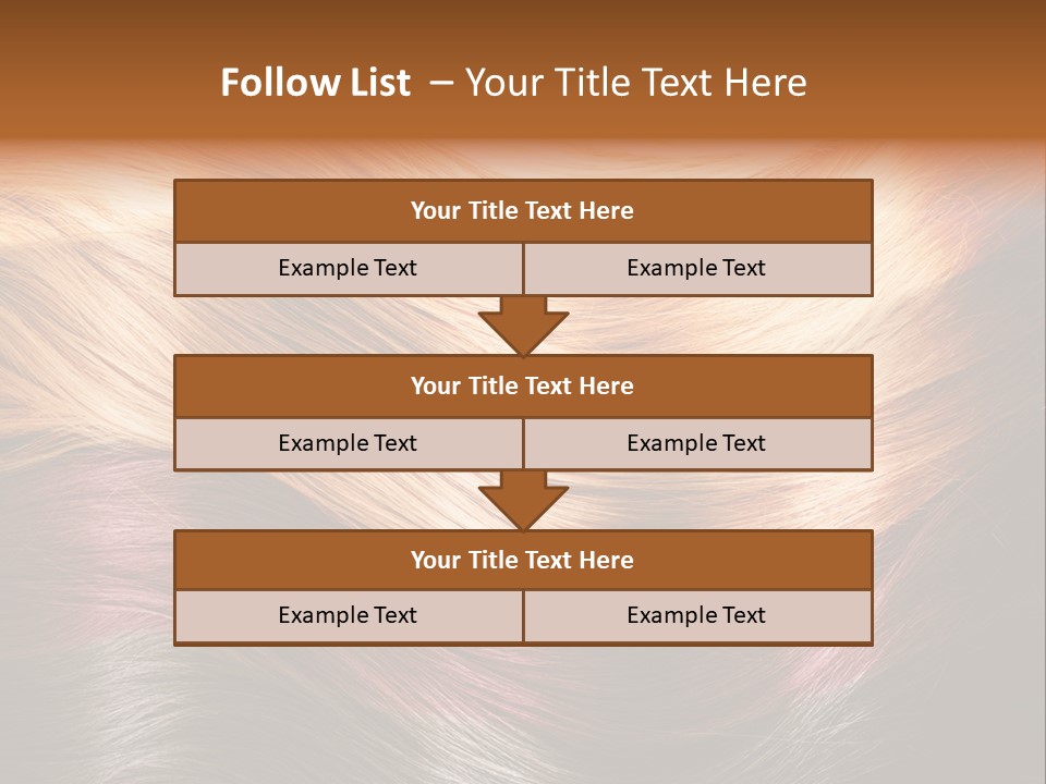 A Group Of Different Colored Hair On A Black Background PowerPoint Template