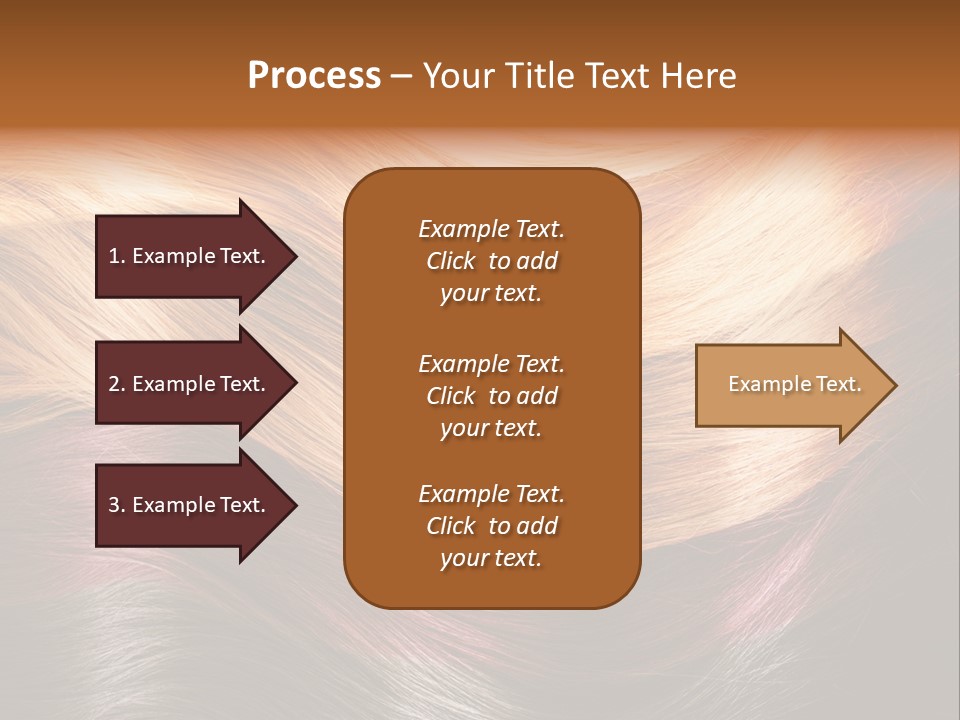 A Group Of Different Colored Hair On A Black Background PowerPoint Template