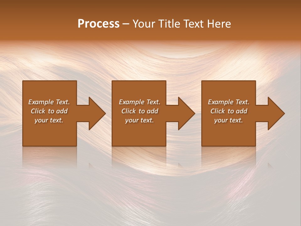 A Group Of Different Colored Hair On A Black Background PowerPoint Template