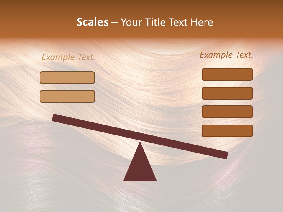 A Group Of Different Colored Hair On A Black Background PowerPoint Template