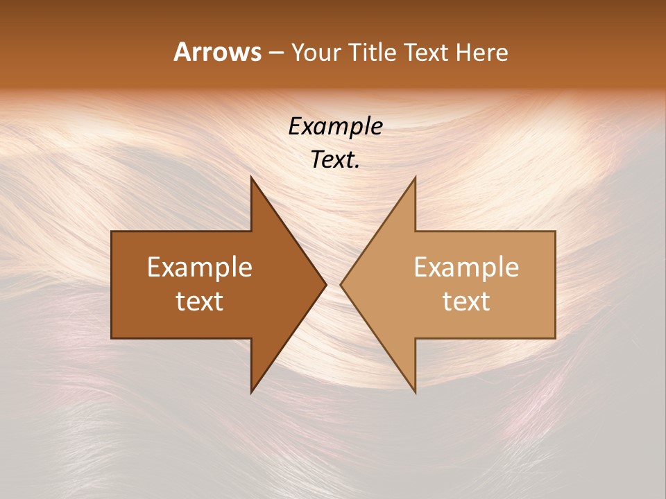 A Group Of Different Colored Hair On A Black Background PowerPoint Template